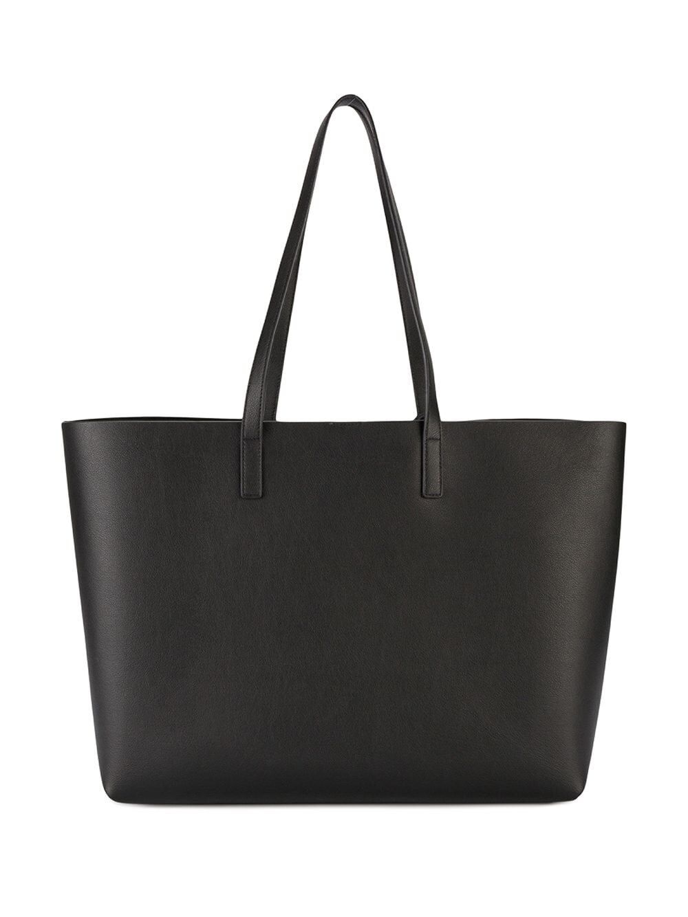 Saint laurent leather shopping bag - 4