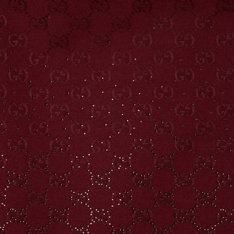 GG canvas skirt with crystals 5