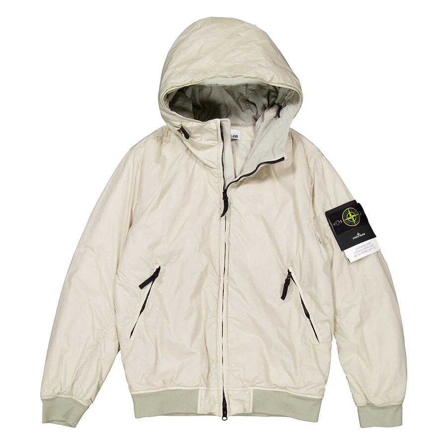 Stone Island Men's Plaster Crinkle Wind-Resistant Reps R-NY Jacket - 4