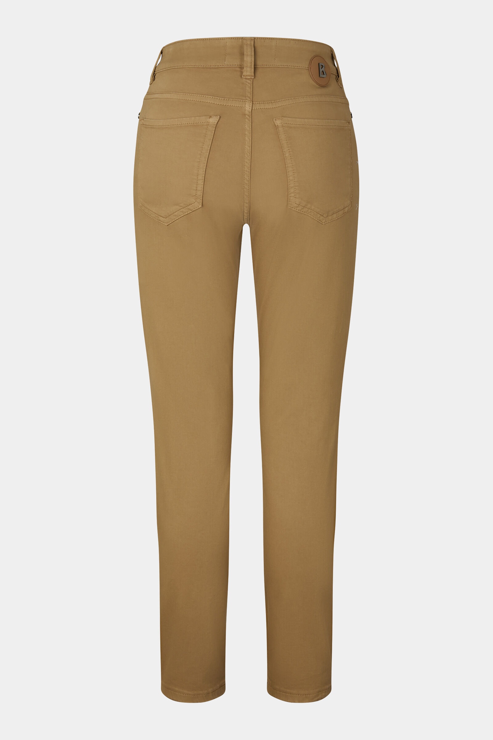 Slim fit Julie 7/8 jeans in Beige - 6