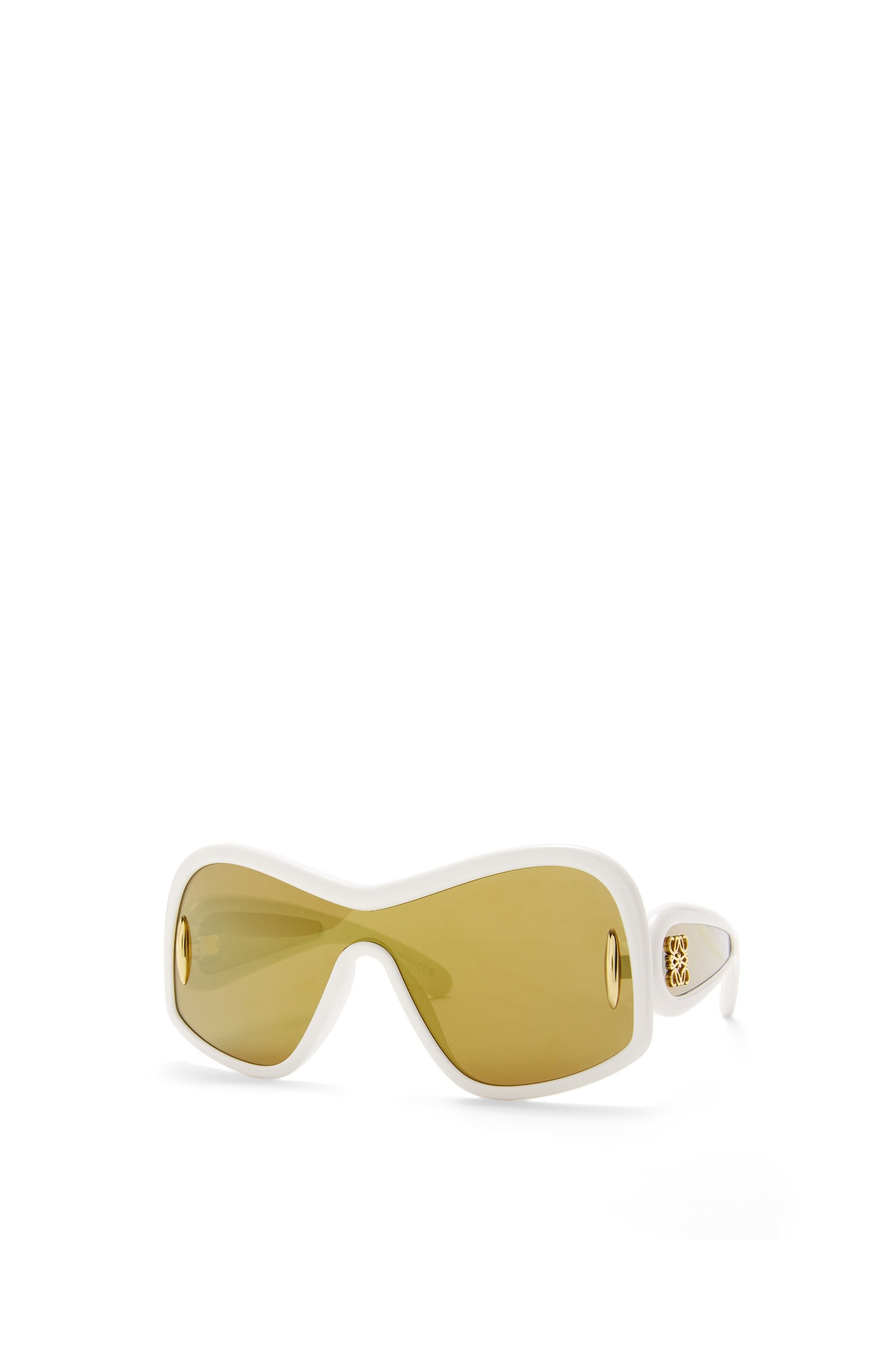 Square Mask sunglasses in acetate and nylon - 3