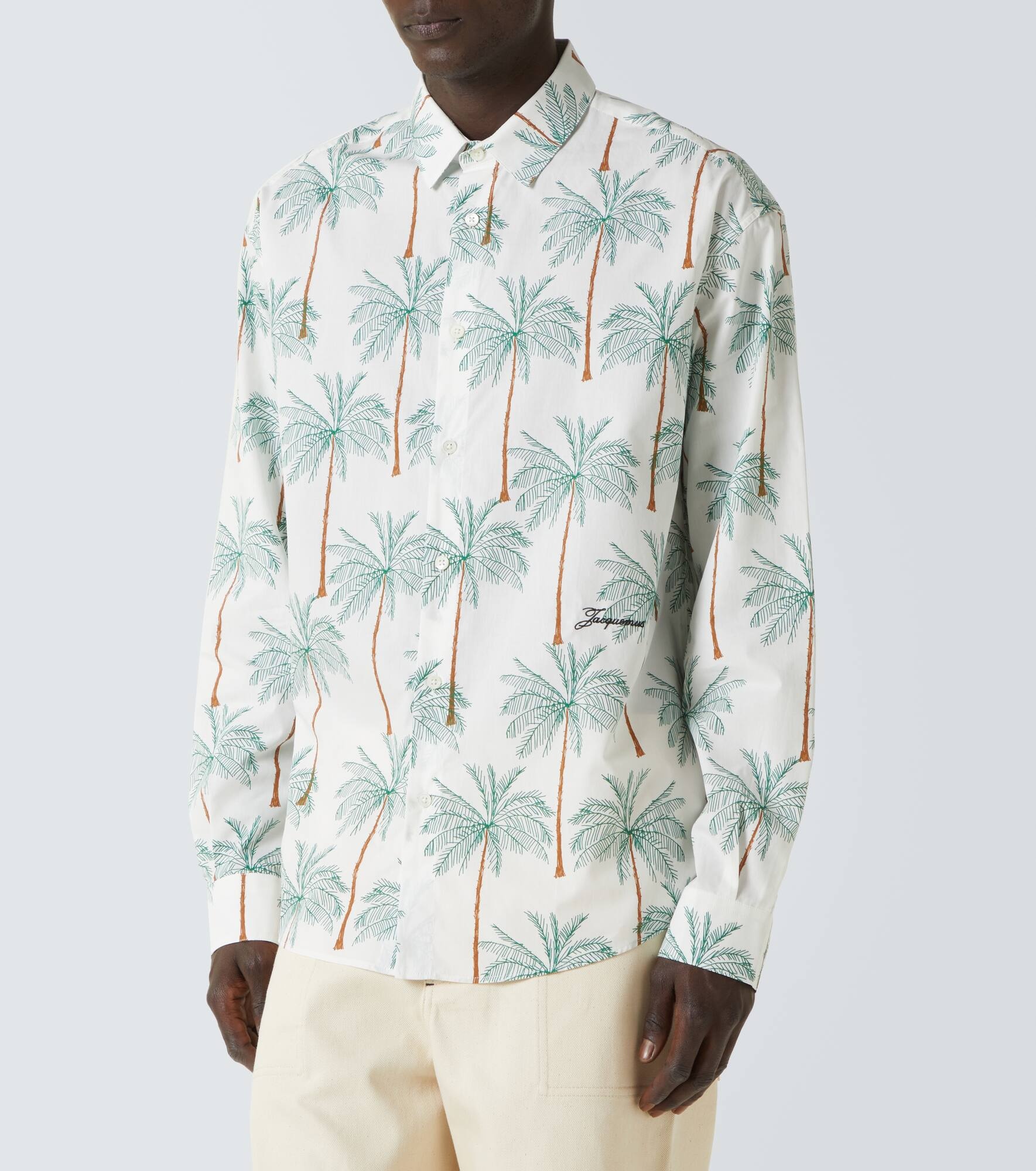 Simon printed cotton shirt - 3