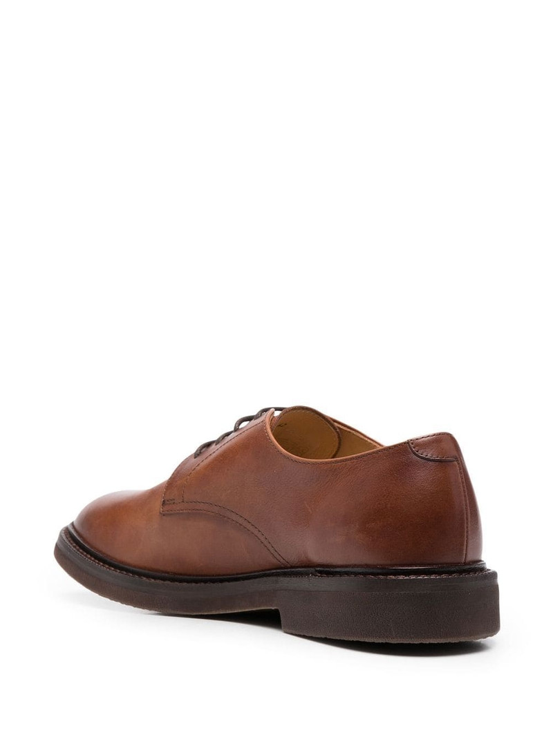 lace-up leather derby shoes 3