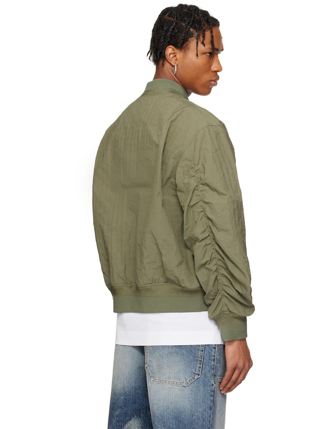 Khaki Monogram 72 Bomber Jacket - 3