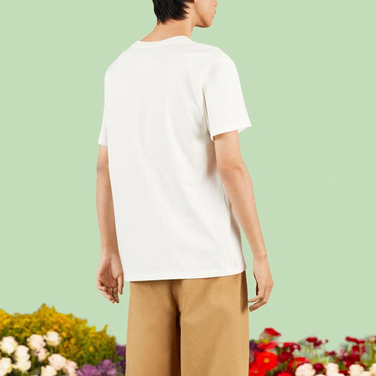 Gucci Bunny Print Cotton Jersey T-Shirt 'White' 548334-XJE8A-9275 - 3