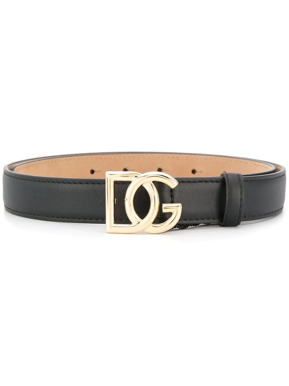 logo buckle belt - 1