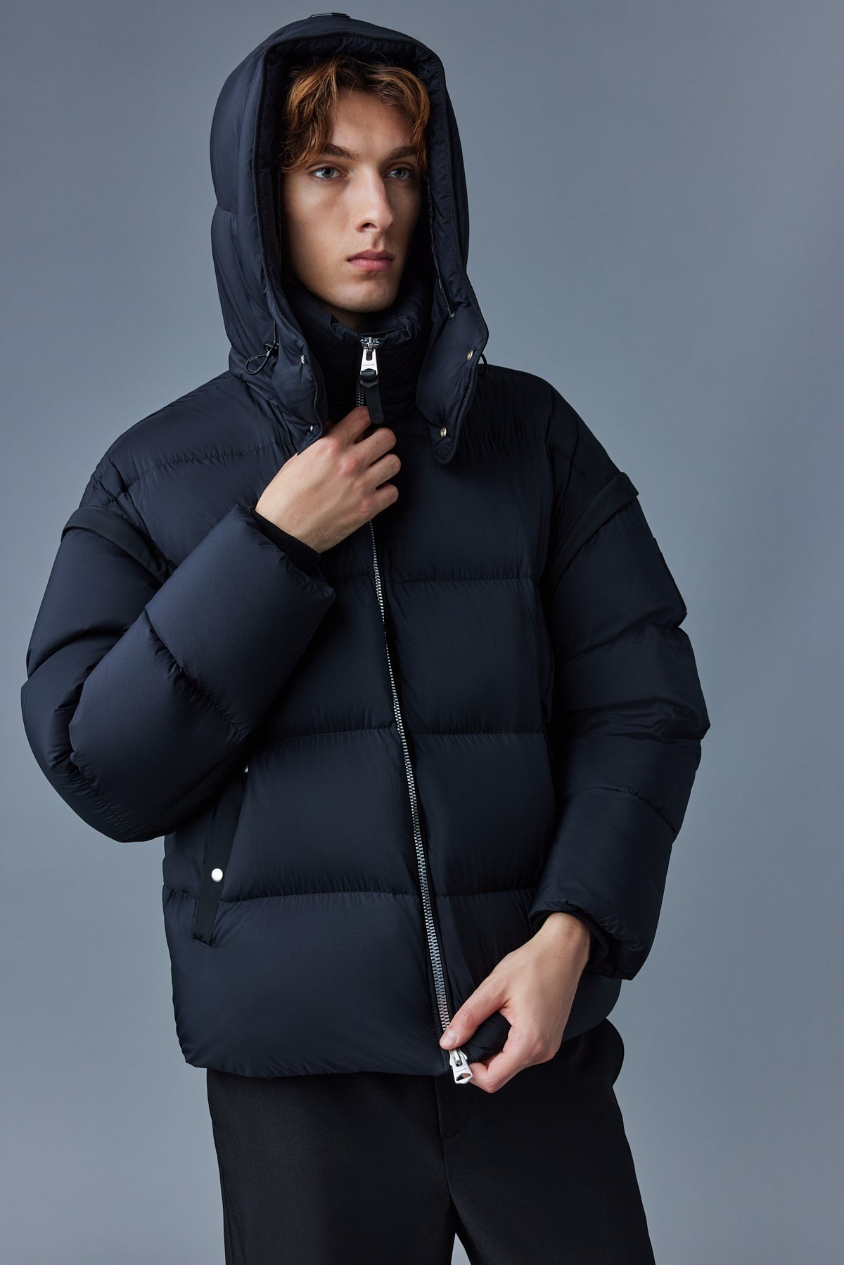 CASIUS 4-in-1 matte light down jacket - 8