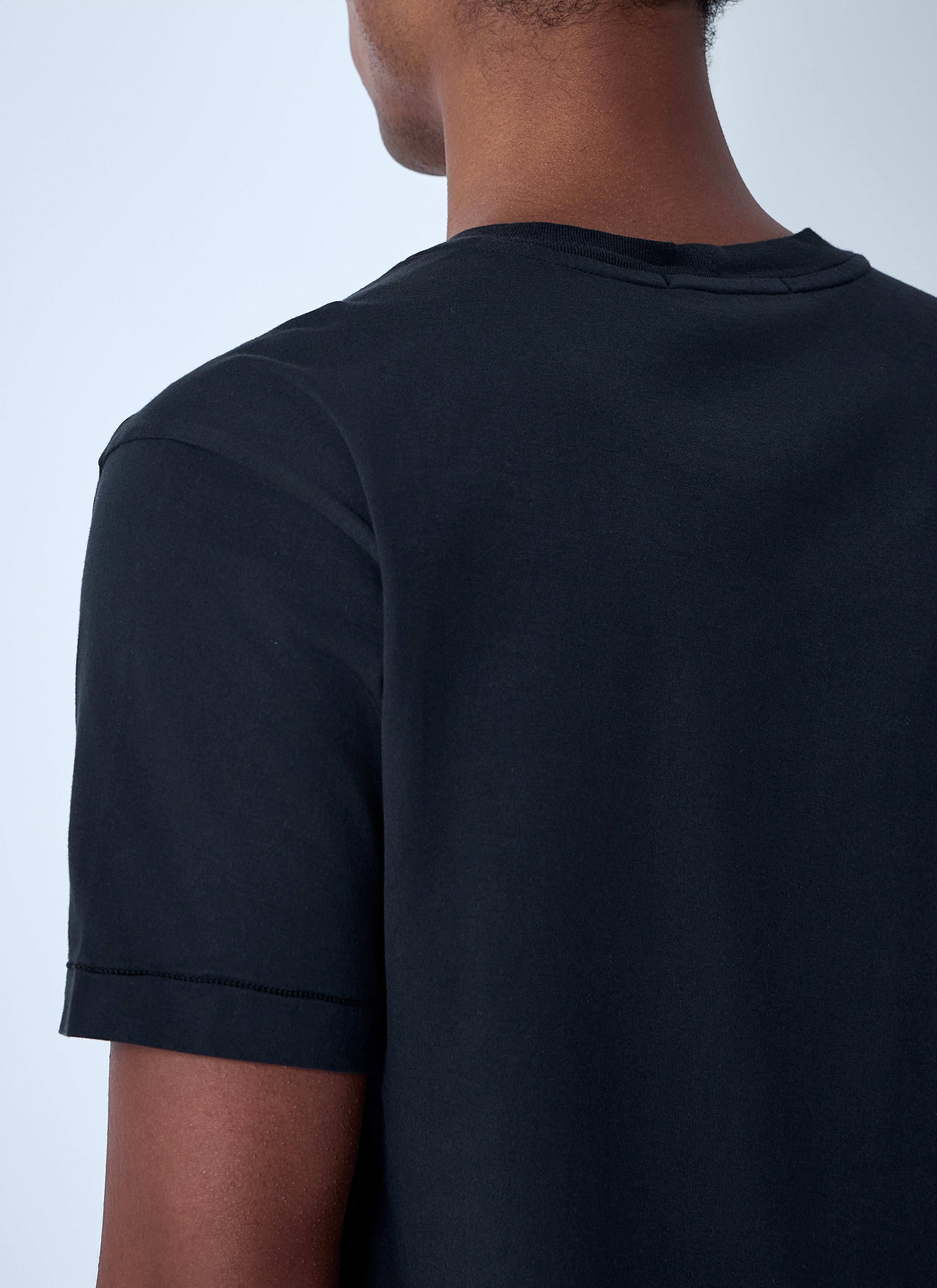 Stone Island Men Logo Motif T-Shirt - 6