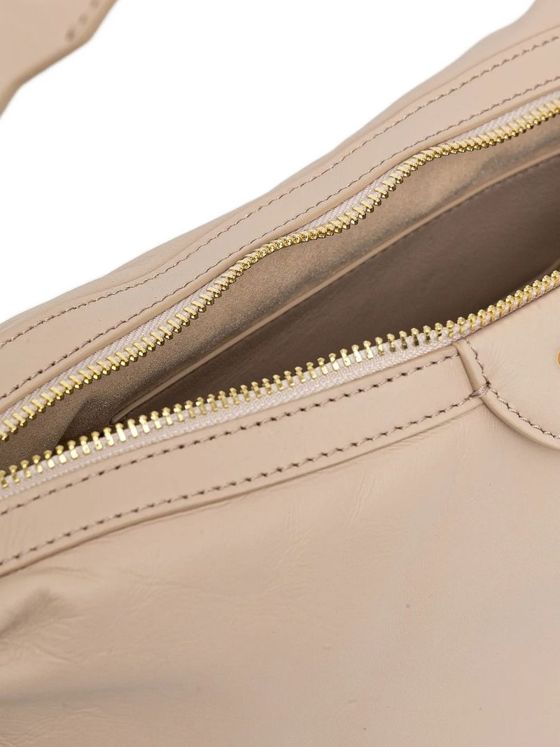 zip-top leather shoulder bag 4