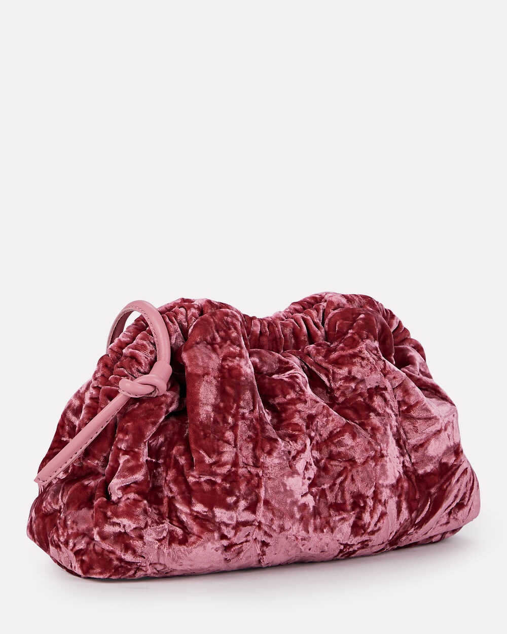 Mini Cloud Crushed-Velvet Clutch - 3