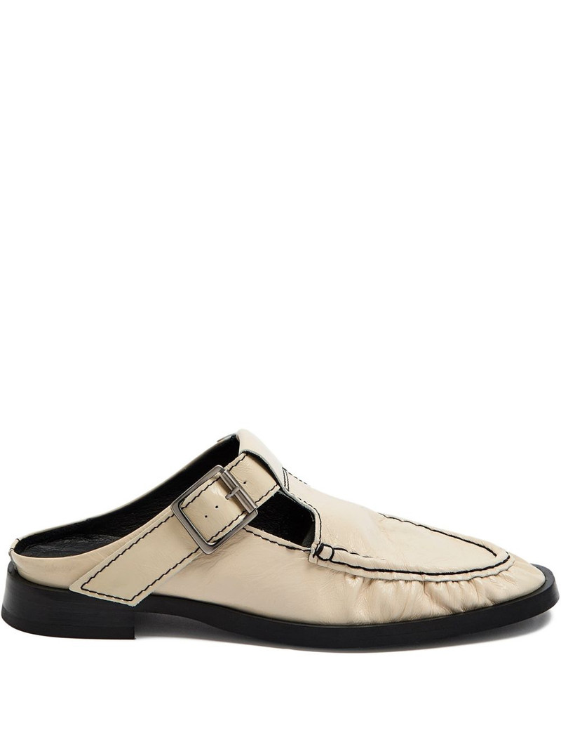 Gianna buckle mules 1