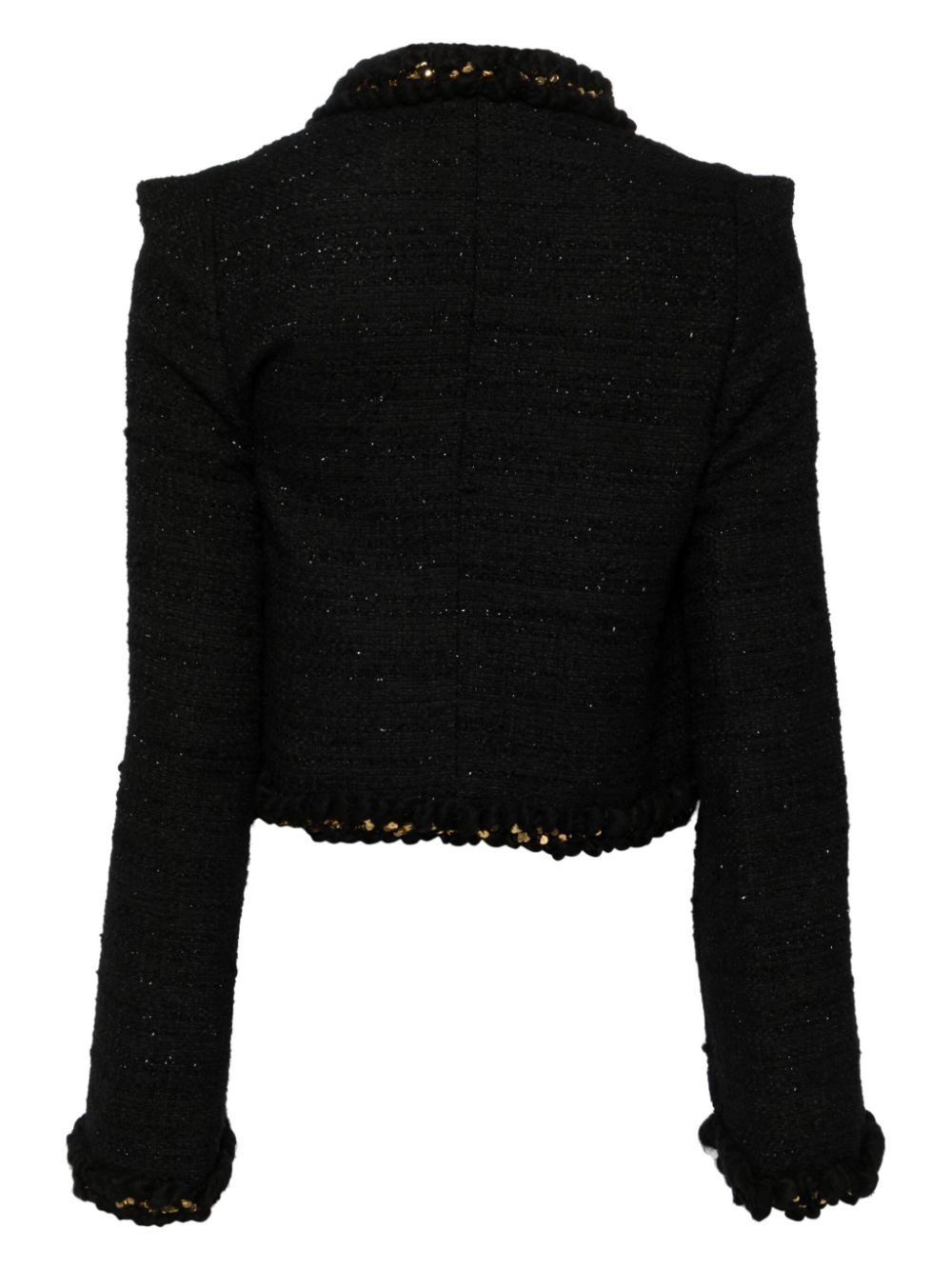 sequin tweed jacket - 2