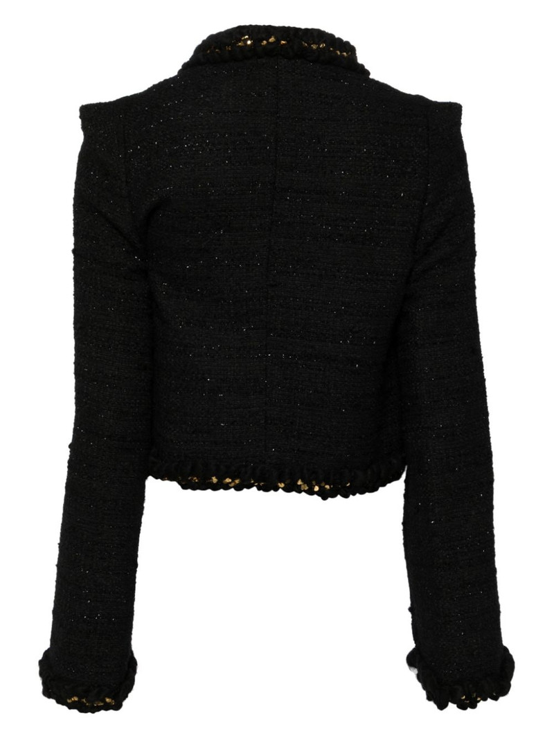 ELIE SAAB sequin tweed jacket outlook