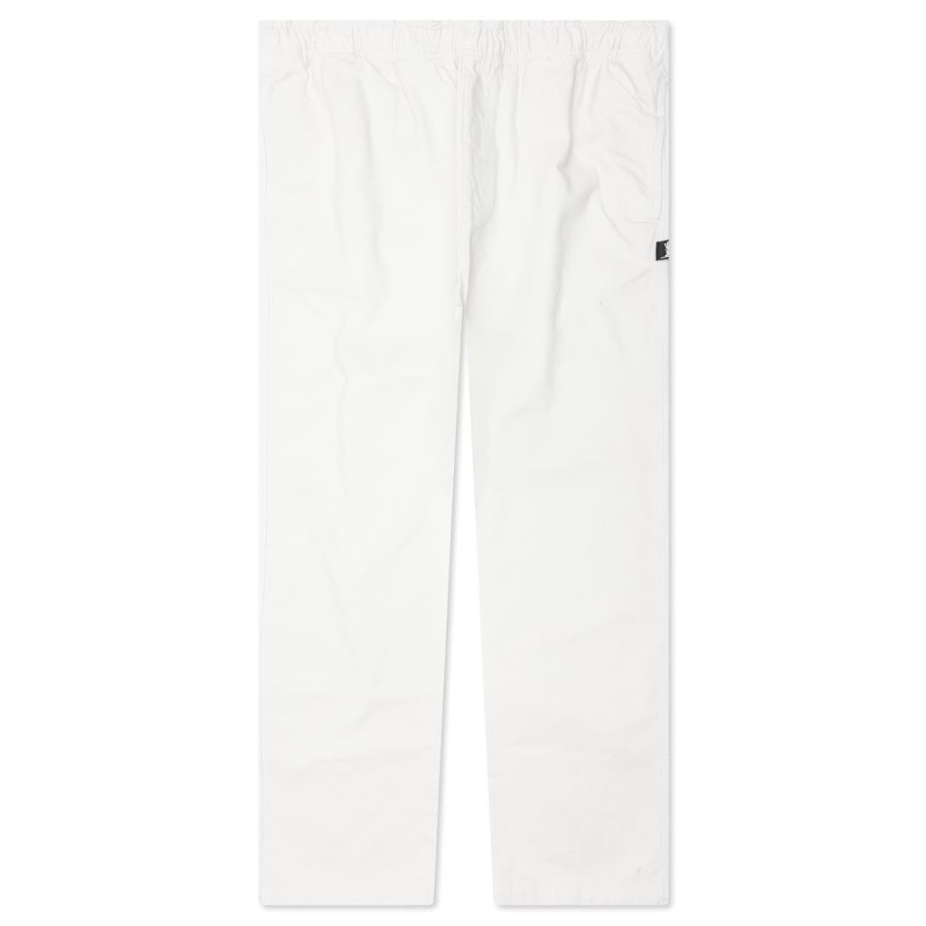 BRUSHED BEACH PANT - BONE - 1