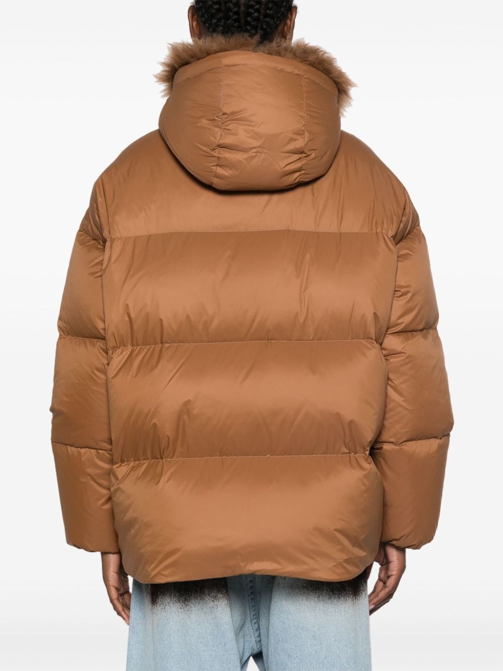 water-repellent puffer jacket - 4
