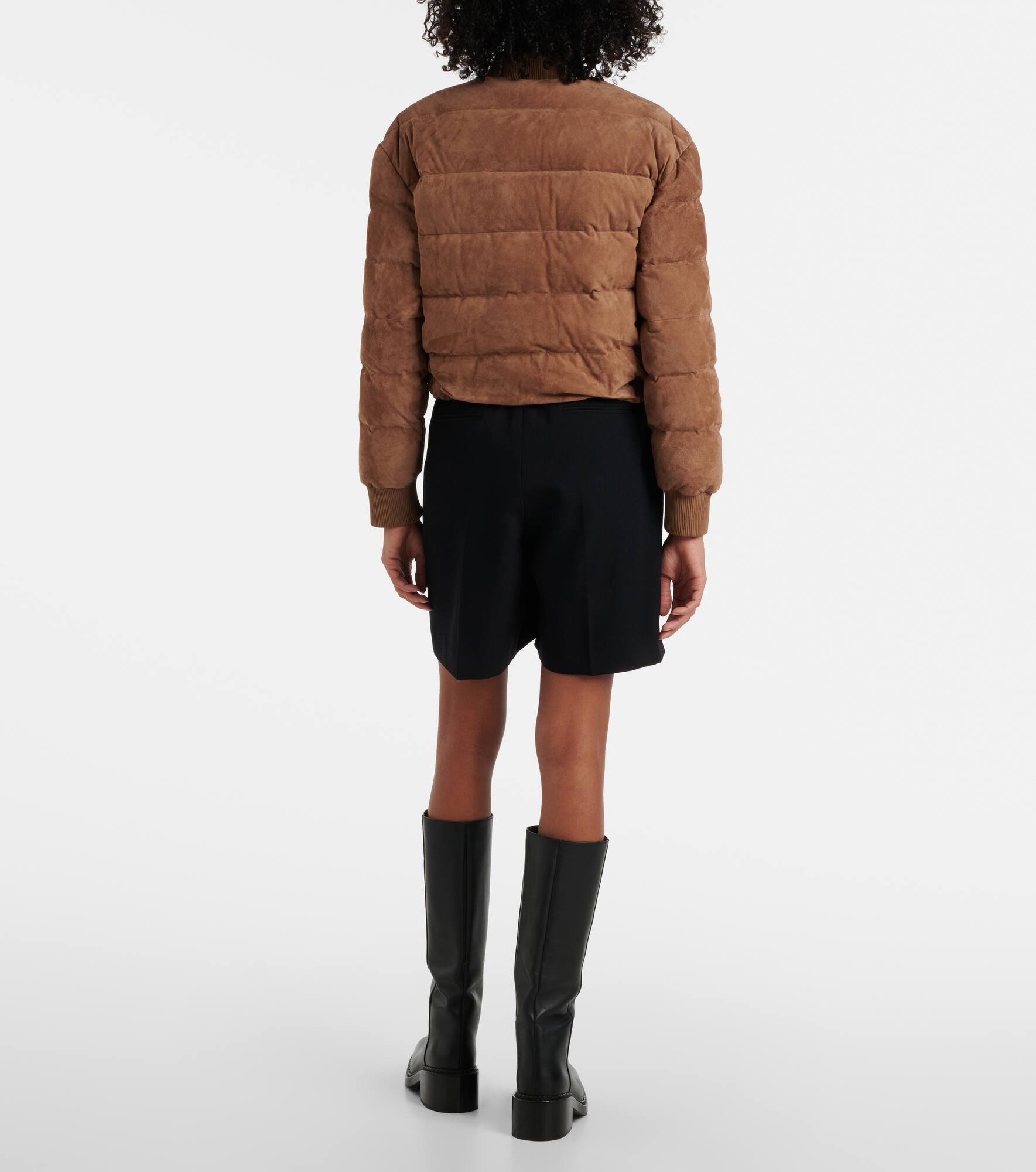 Pollet suede down jacket - 3