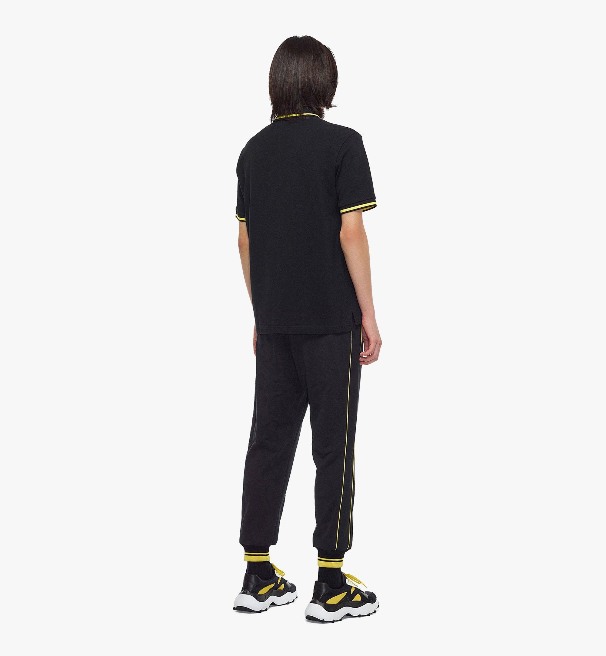 Men’s Cubic Monogram Polo Shirt in Organic Cotton - 4