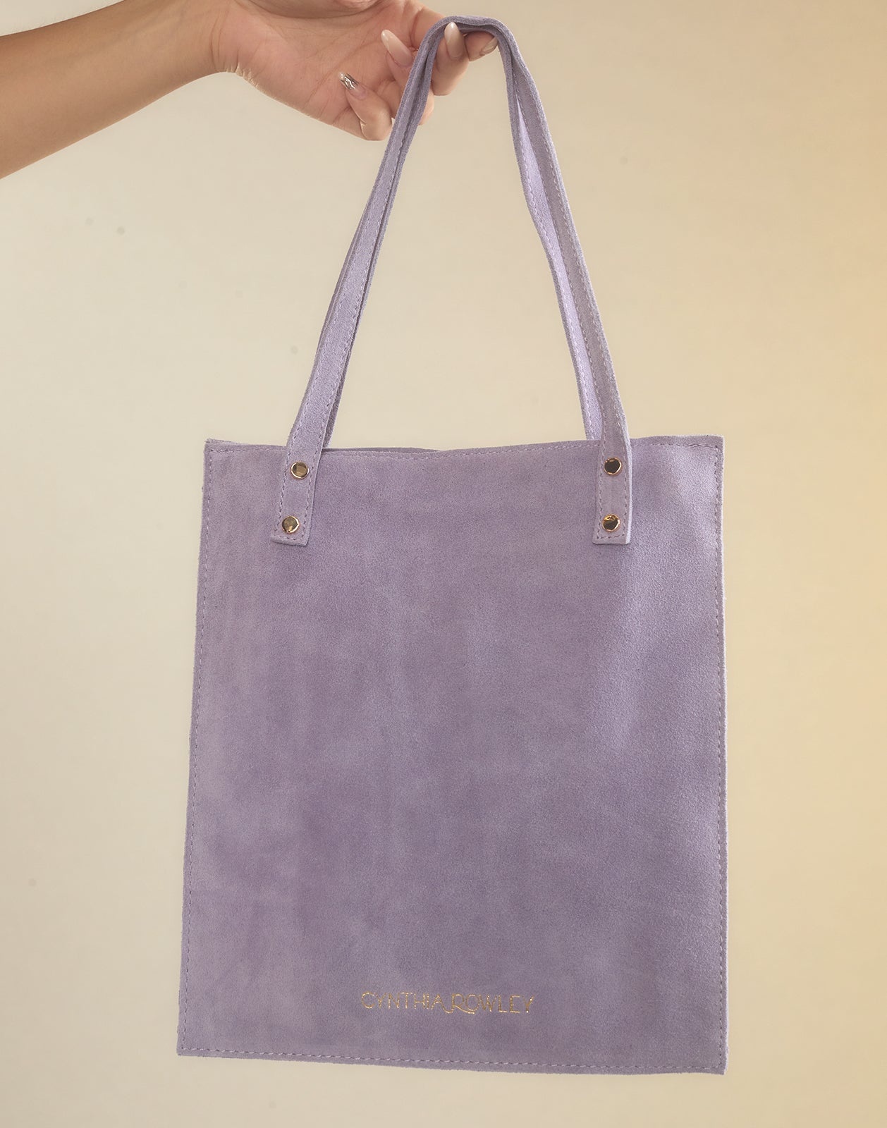 Sleek Suede Tote - 3