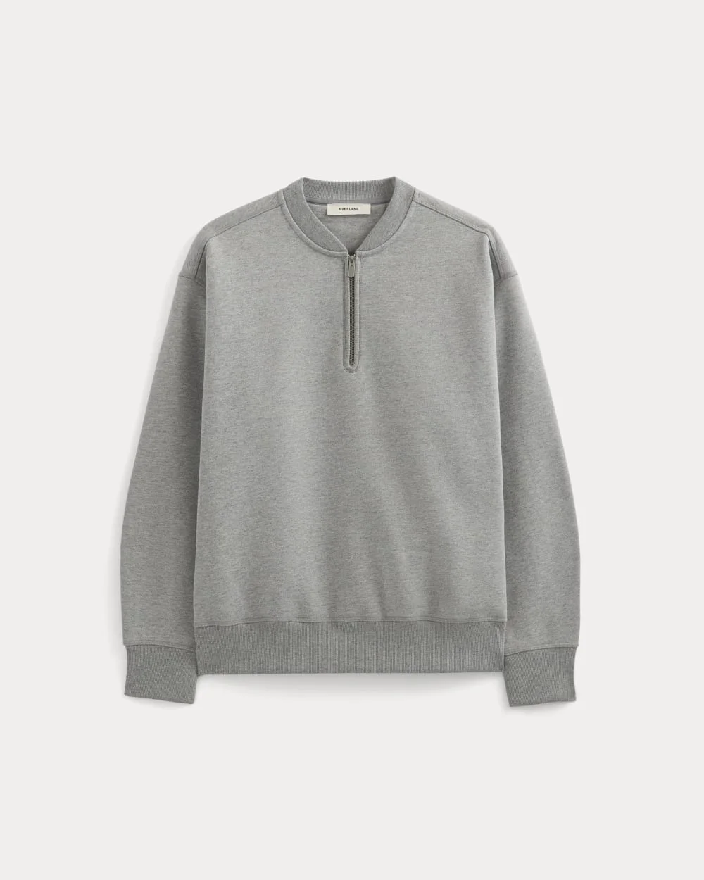 LUXE FLEECE HALF-ZIP PULLOVER - 1