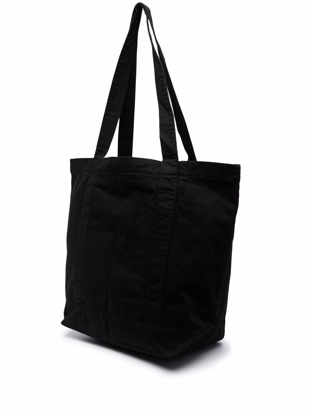 logo patch tote bag - 3