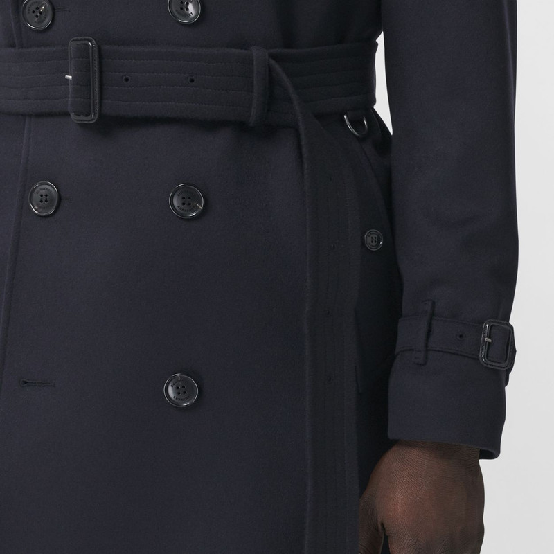 Wool Cashmere Trench Coat 5