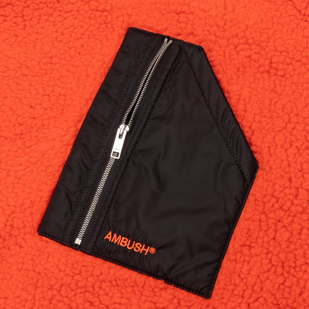 AMBUSH FLEECE TOP - ORANGE A - 3