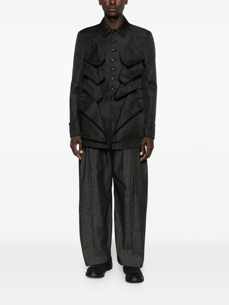 Comme des Garçons Homme Plus flap-pocket jacket outlook