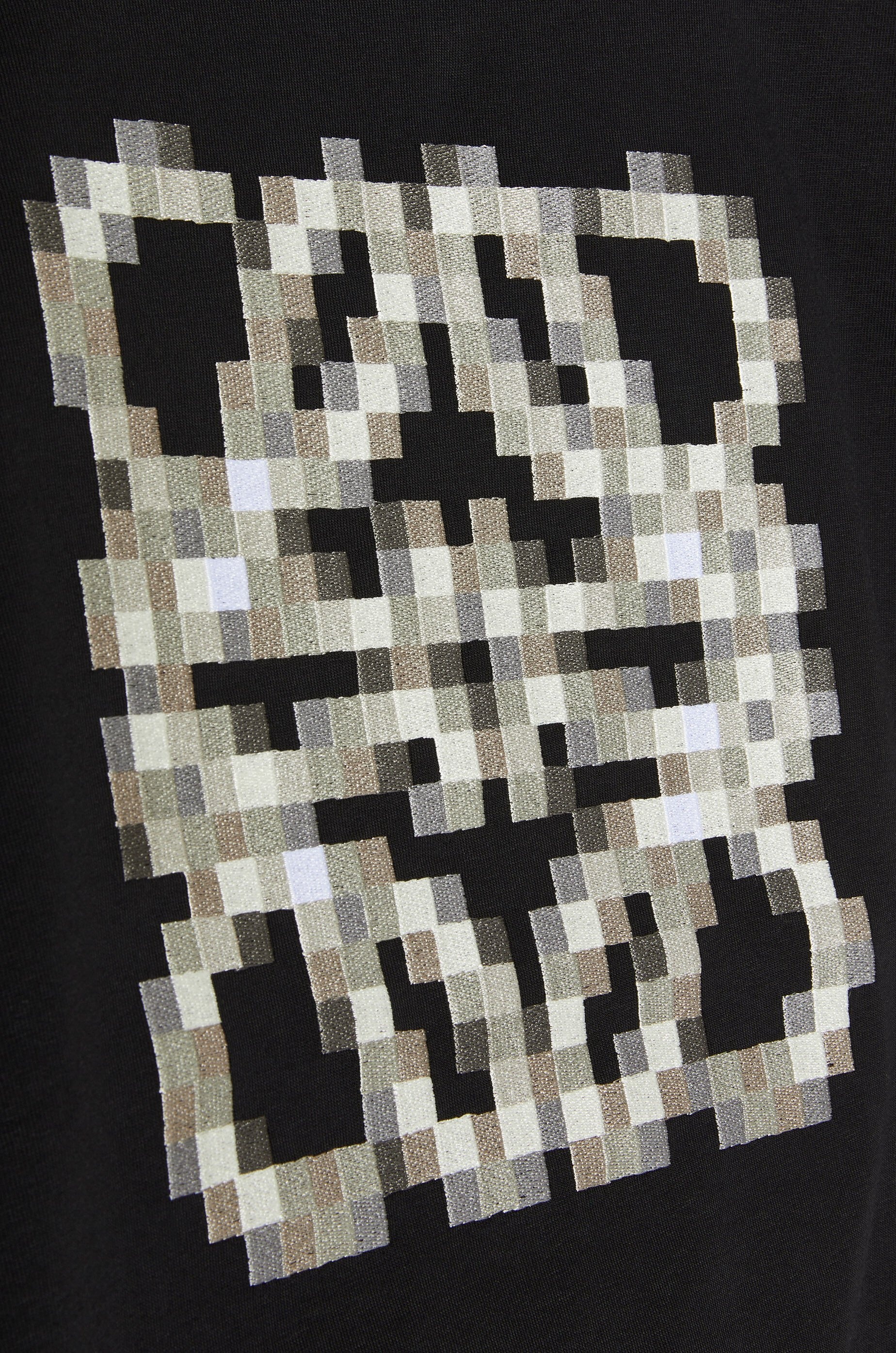 Pixelated Anagram relaxed fit T-shirt in cotton - 3