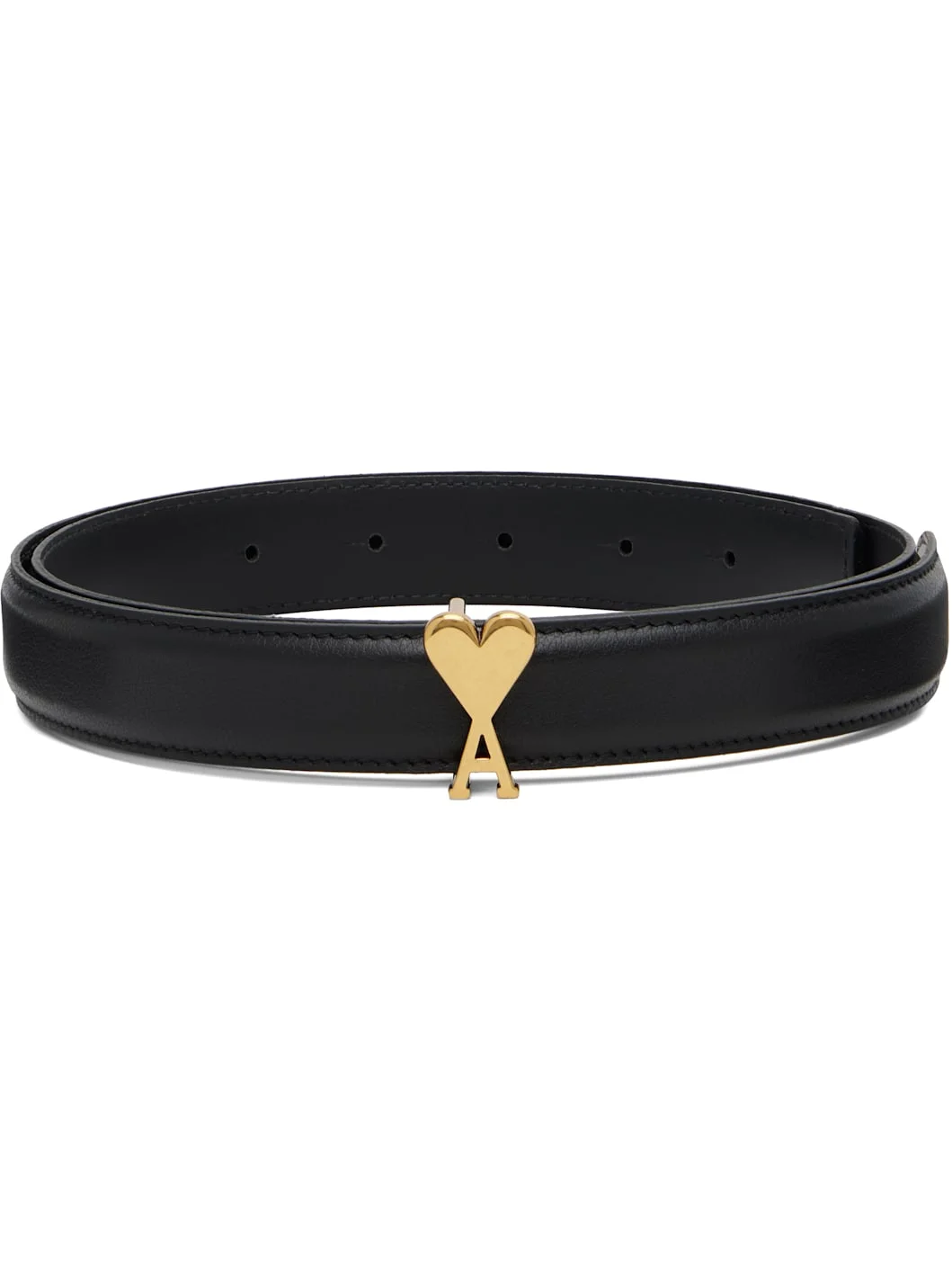 Black Ami de Coeur 25mm Belt - 1
