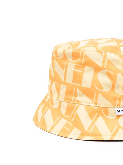 SUNNEI logo-print reversible bucket hat outlook