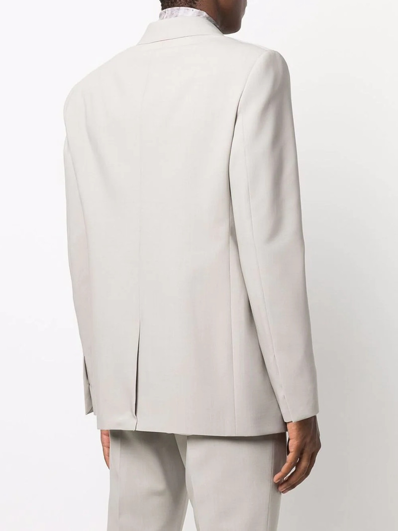 x Tailored By Caruso single-breasted blazer 4