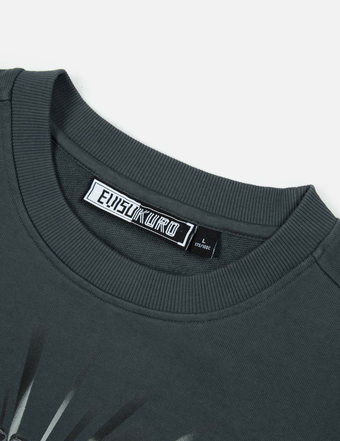 3D Logo Print Oversized Short-Sleeve Sweatshirt - 7