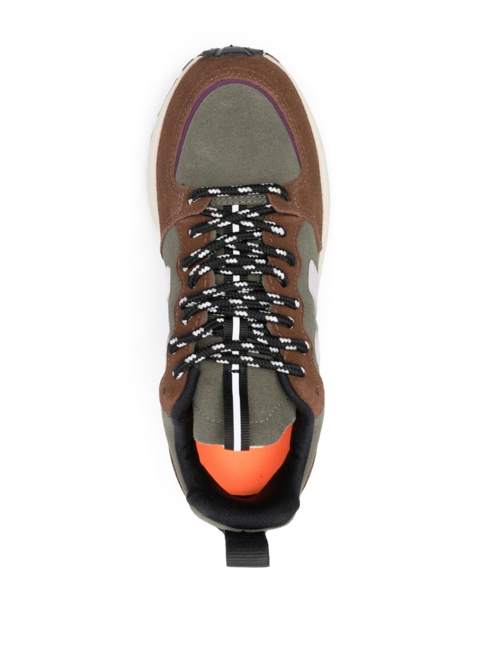 Venturi panelled sneakers - 4