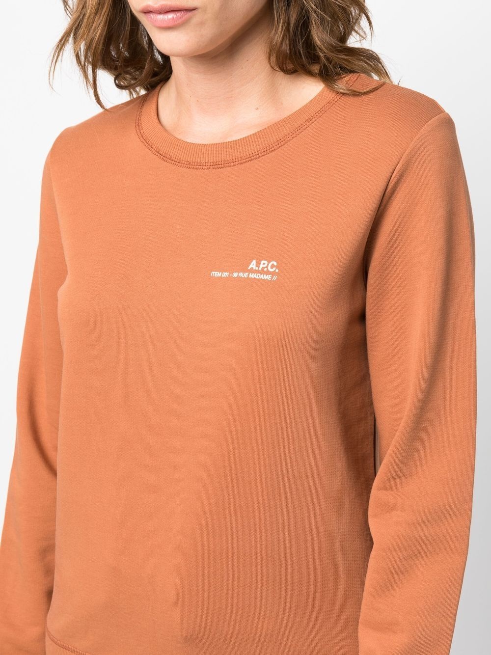 embroidered logo sweatshirt - 5