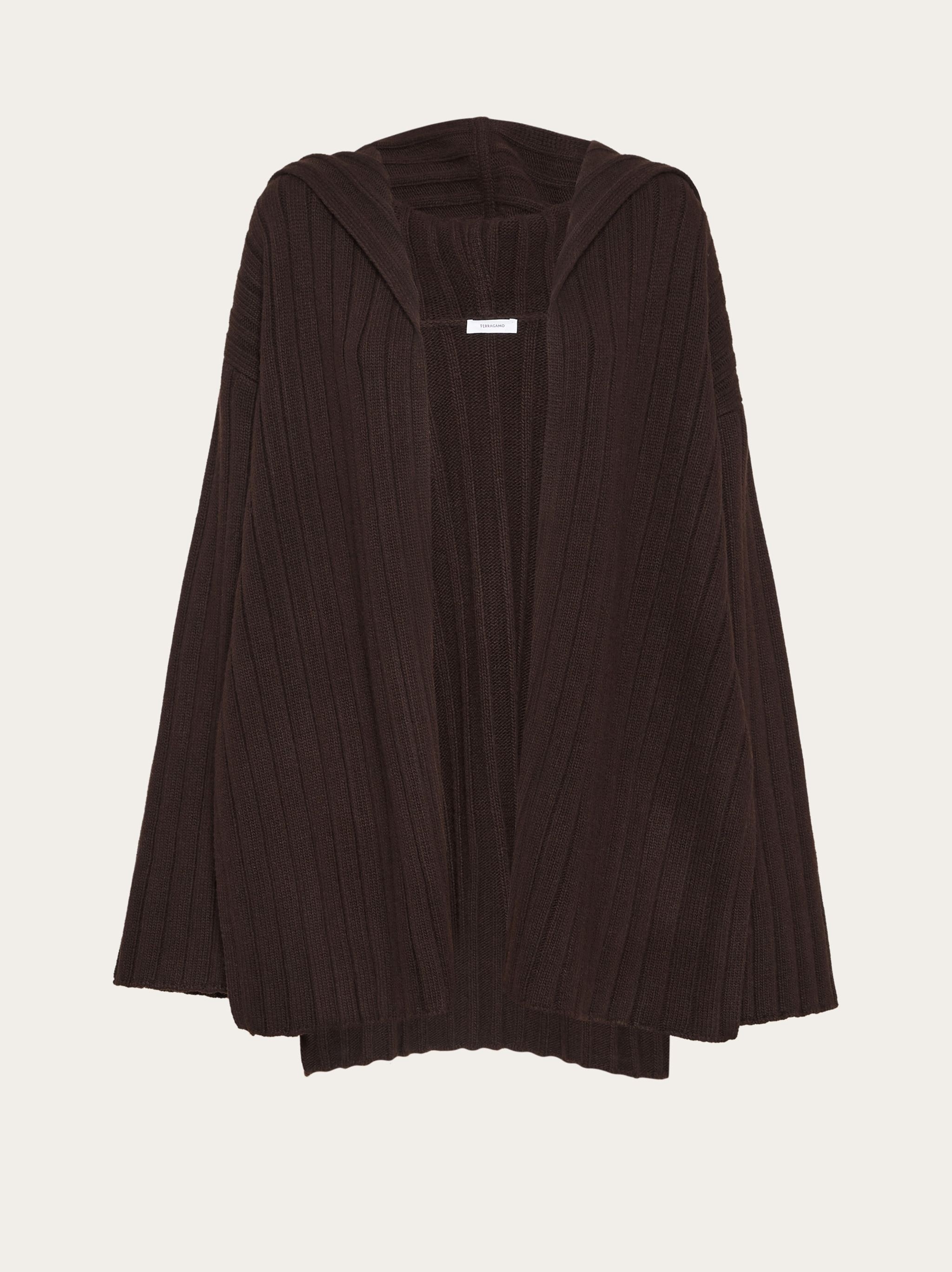 FERRAGAMO Ribbed cardigan | REVERSIBLE