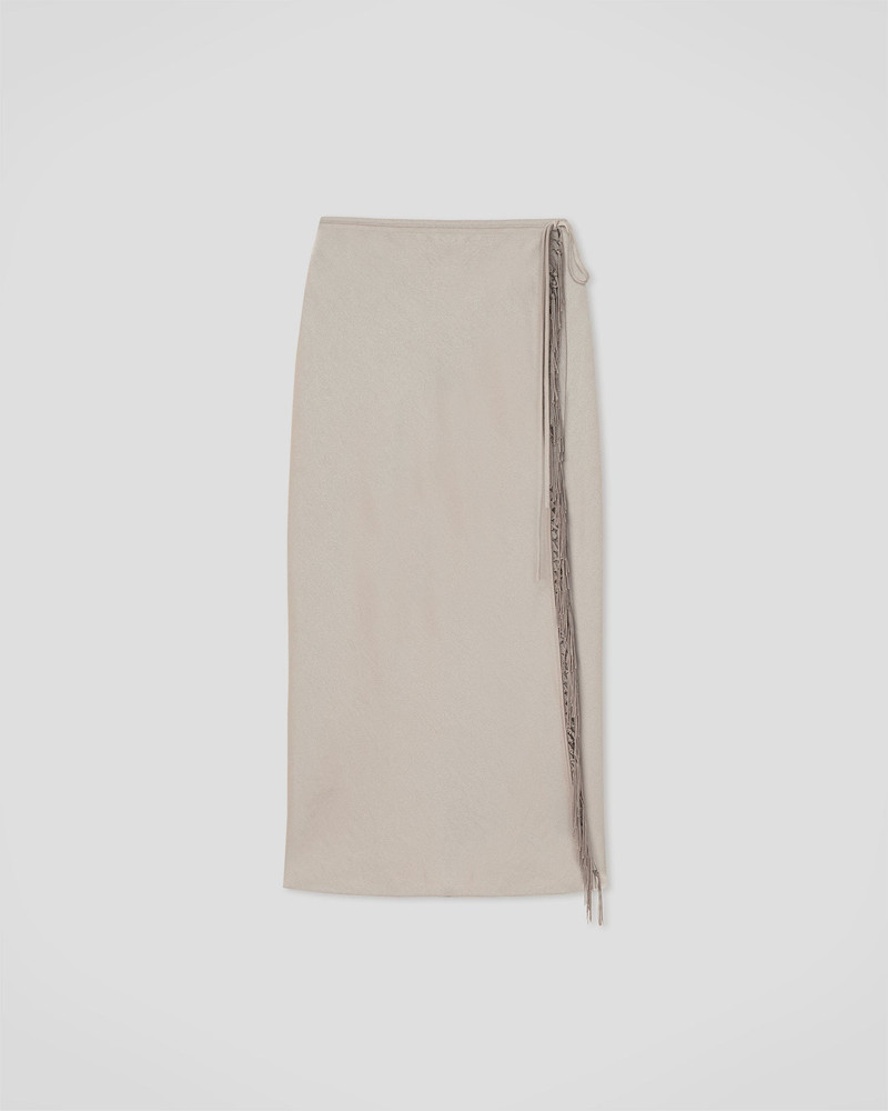 Crisp Satin Skirt - 1