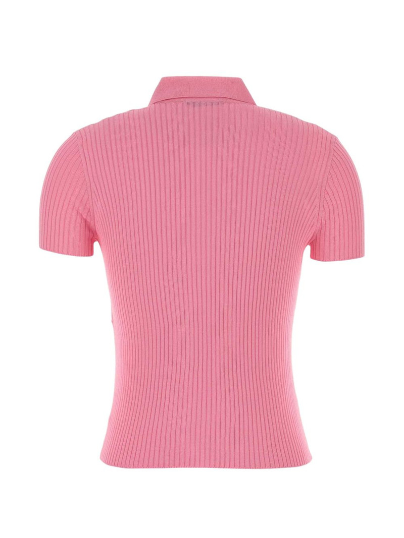 BALENCIAGA buttoned ribbed shirt outlook