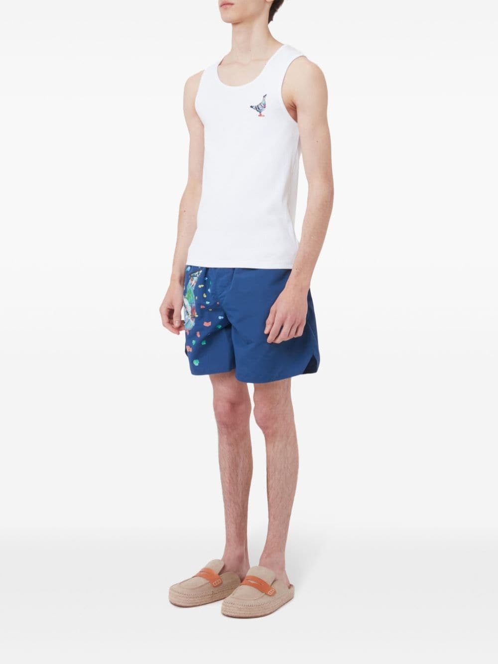 Pigeon jersey tank top - 2
