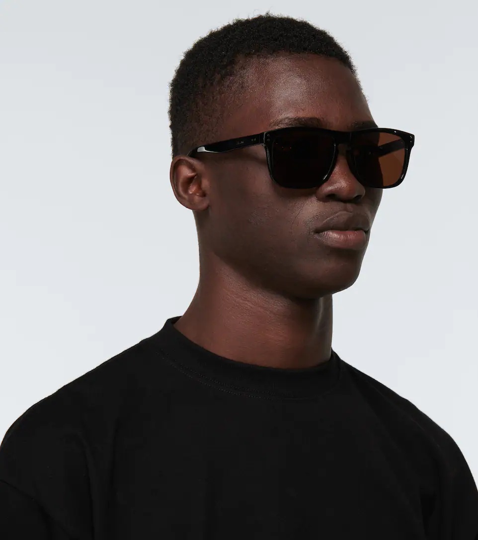 Square-frame acetate sunglasses - 2