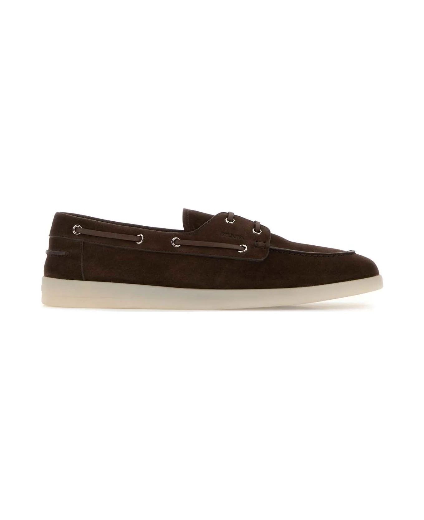 Brown Suede Loafers - 1