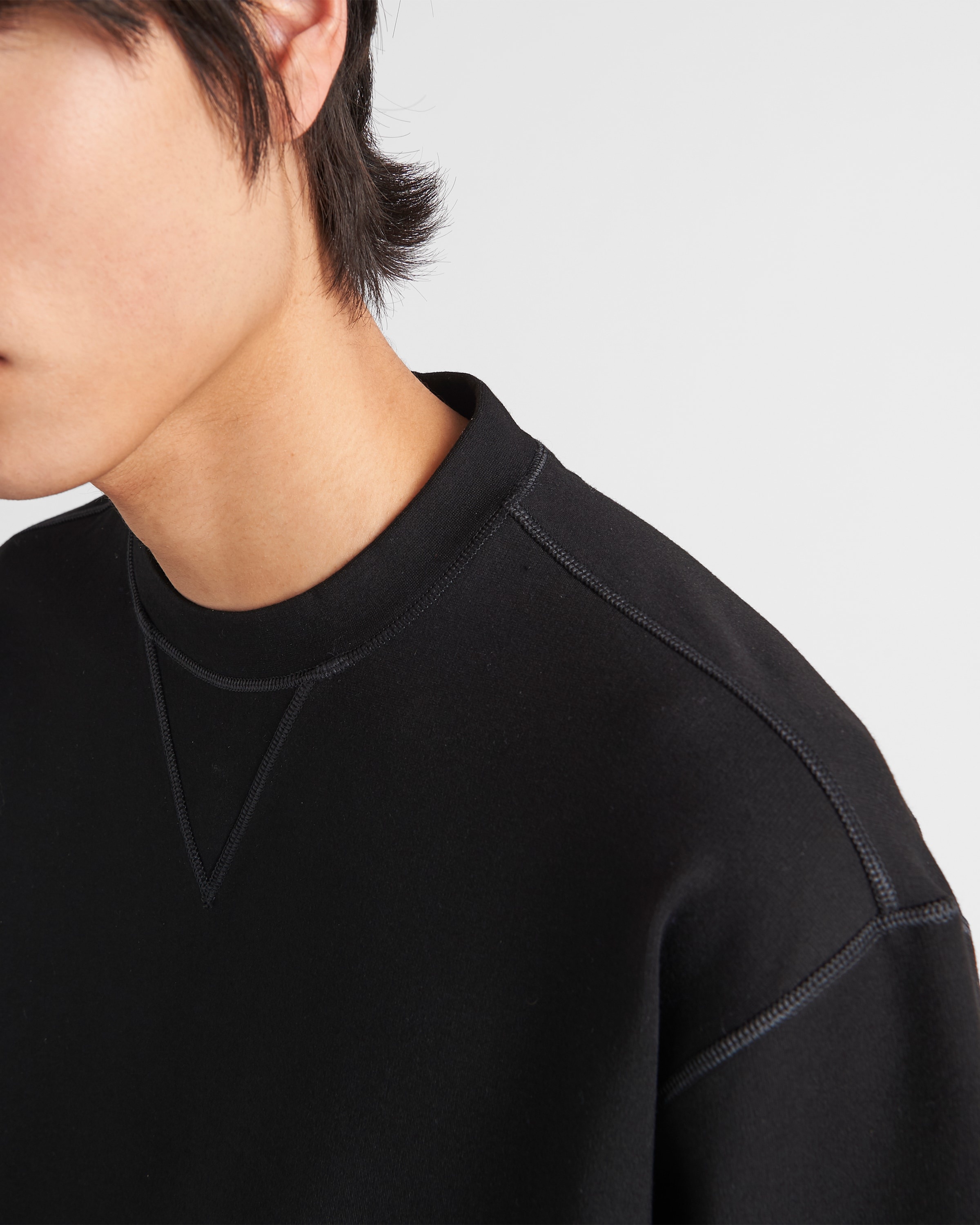 Technical fabric sweatshirt - 6