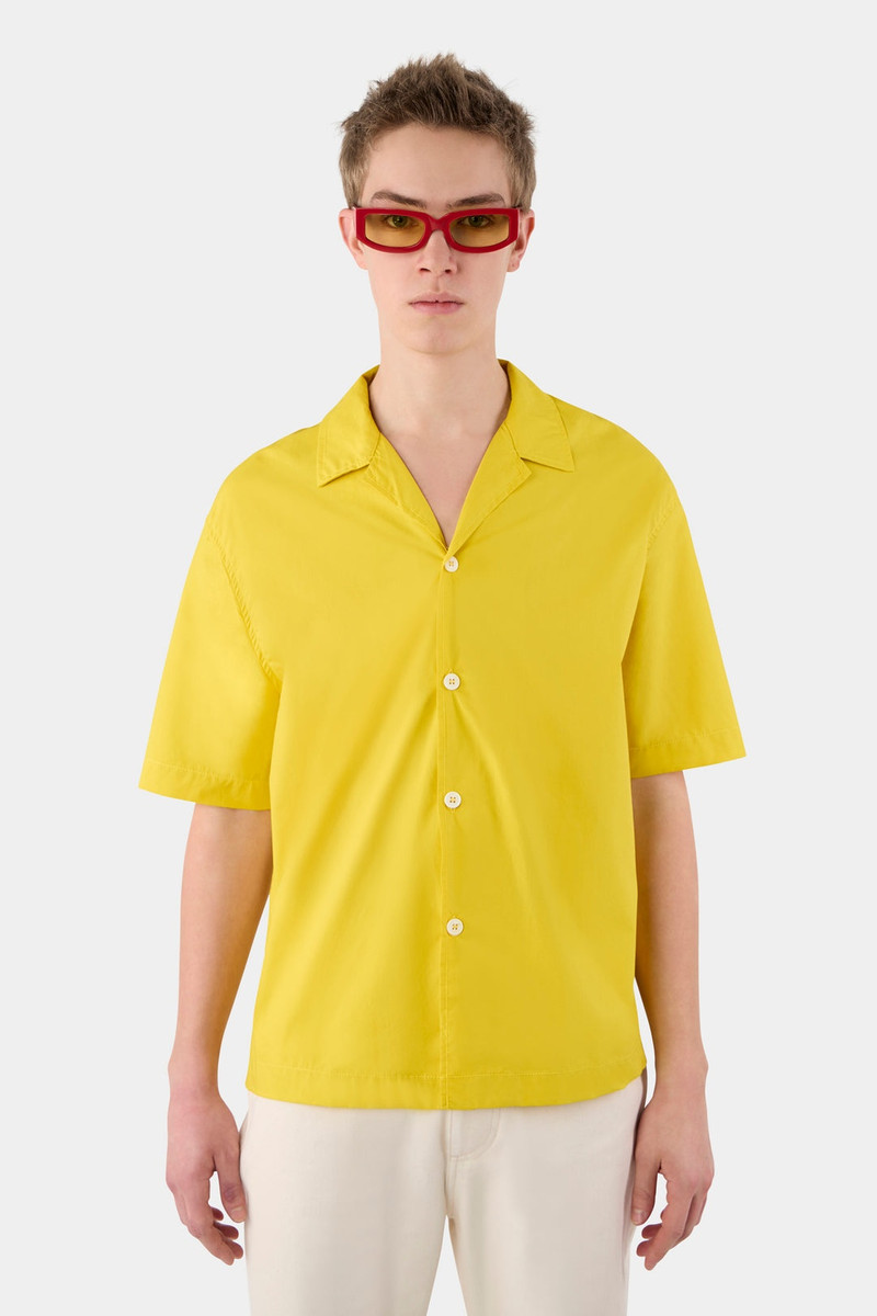 SUNNEI SHORT SLEEVE SHIRT / yellow outlook