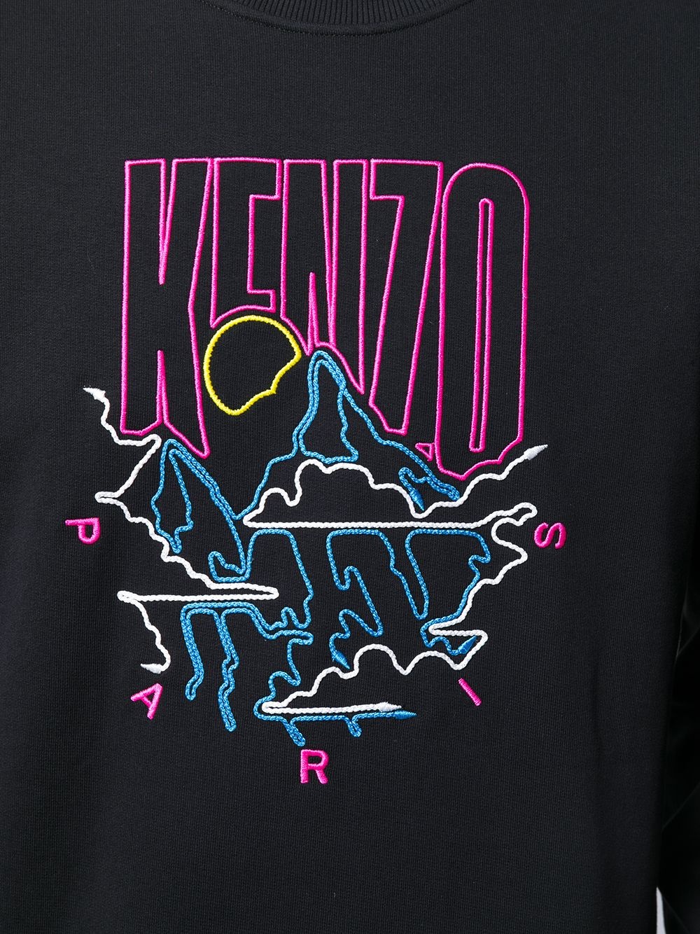 embroidered logo sweatshirt - 5