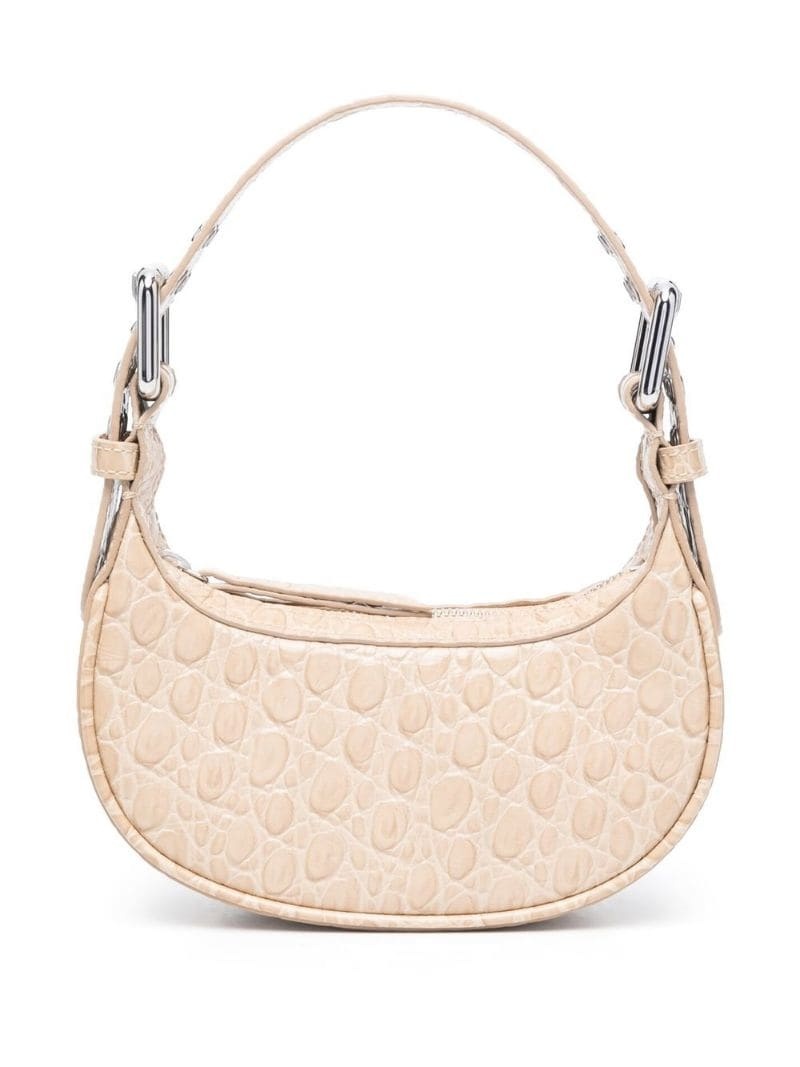 mini Soho crocodile-embossed shoulder bag - 1