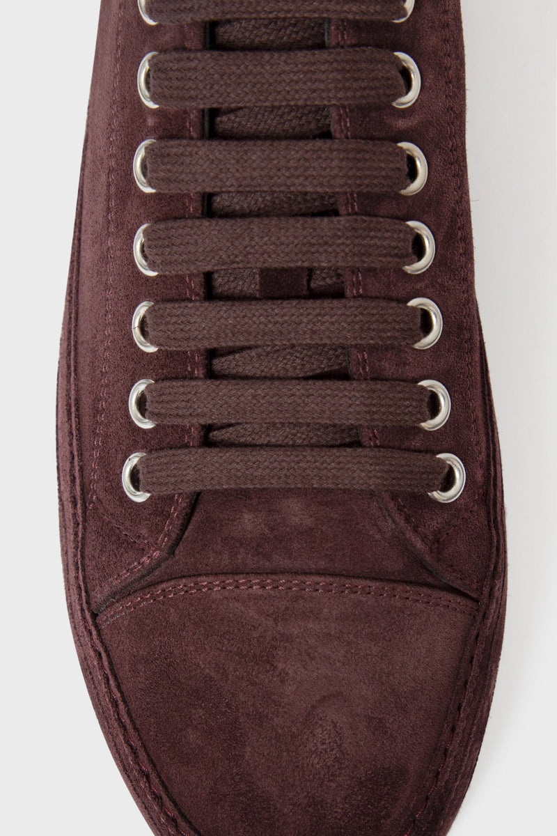 Gert Low Top Sneakers Crosta Painted Aubergine - 4