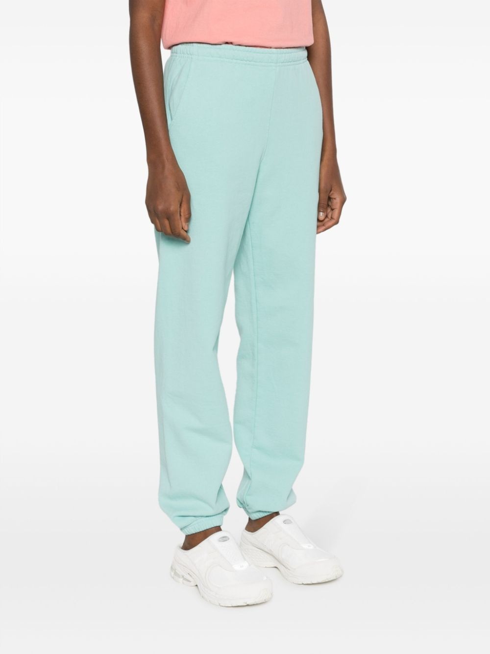 logo-print cotton track pants - 3