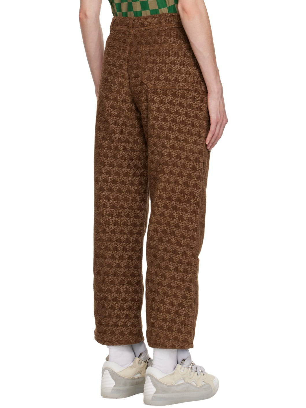 Brown Padded Trousers - 3
