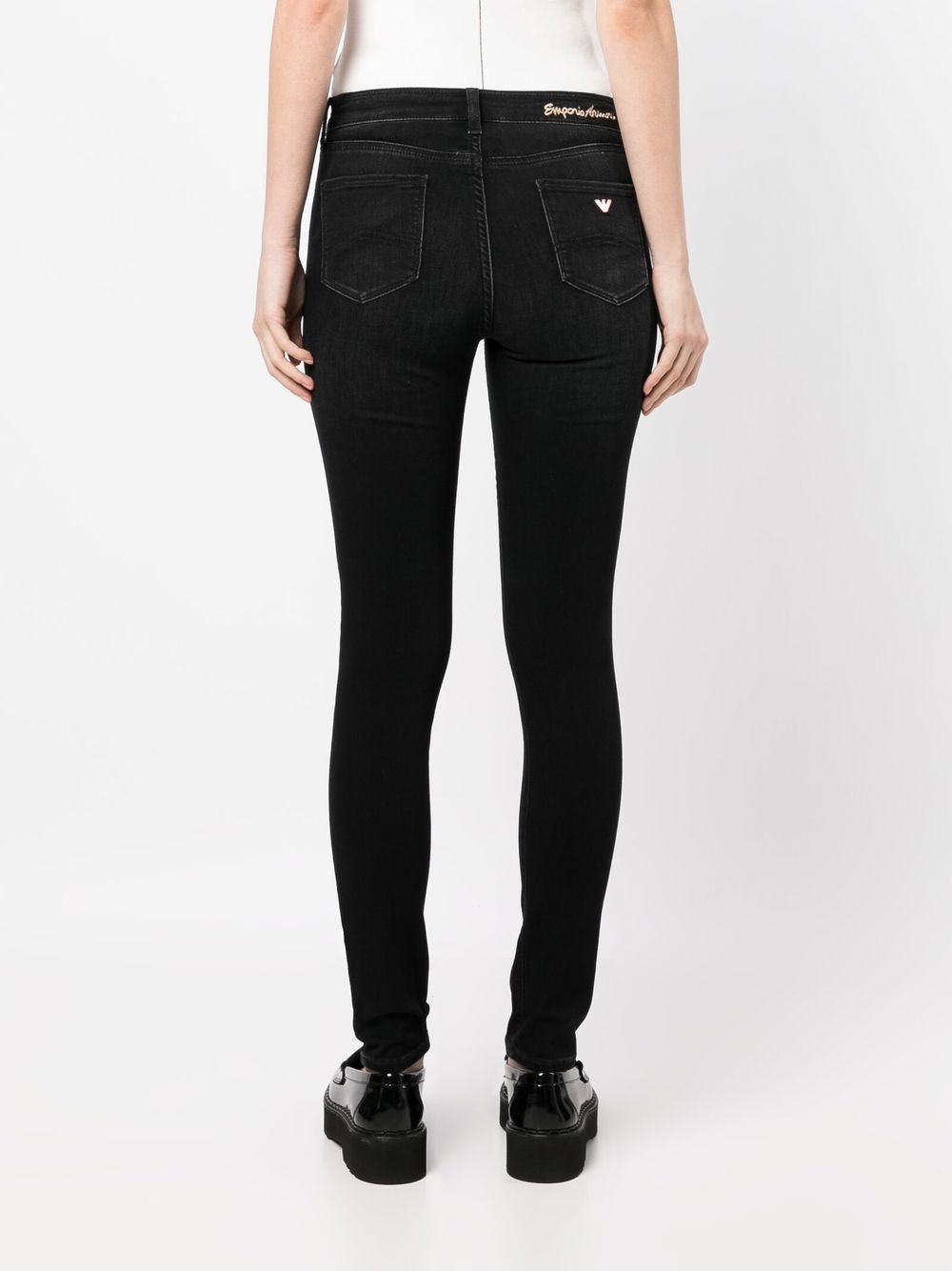 skinny-cut leg jeans - 4