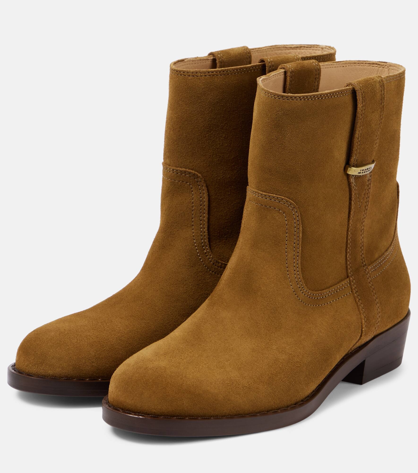 Lylie 35 suede ankle boots - 4