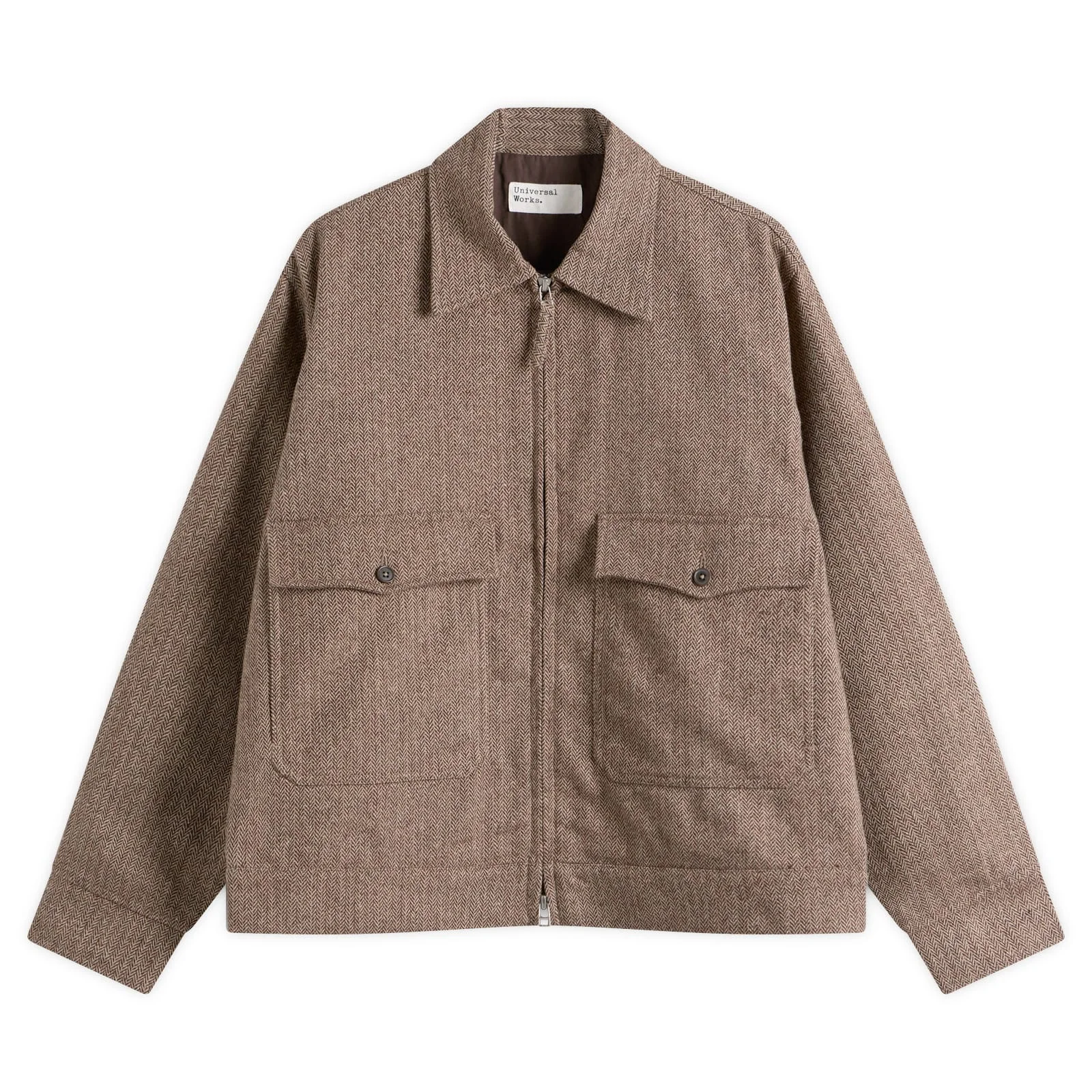 Universal Works Wool Herringbone S130 Jacket - 1